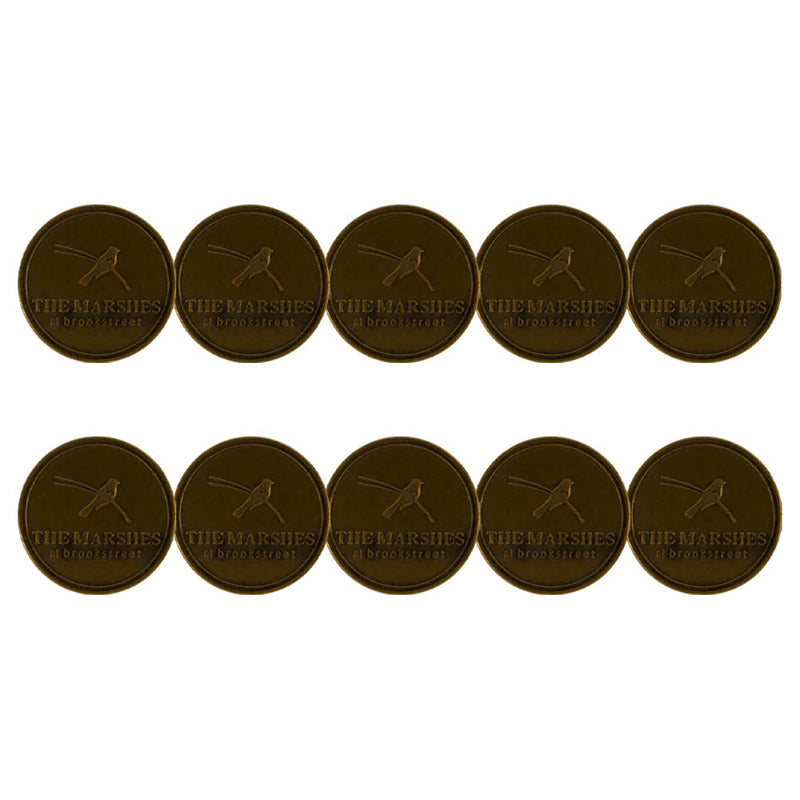 ahead - The Marshes At Brookstreet Golf Club Ball Markers (BM4R MARSH - BRASS)