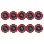 ahead - The Wilds Golf Resort Ball Markers (BM4R WILDSA - BLKRED)