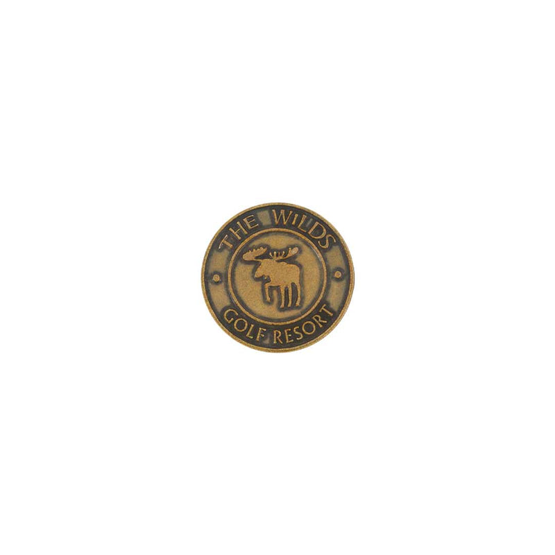 ahead - The Wilds Golf Resort Ball Markers (BM4R WILDSA - BRASS)