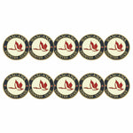 ahead - Wascana Country Club Golf Ball Markers (BM4 WASCAN-BLK-WHT-RD)