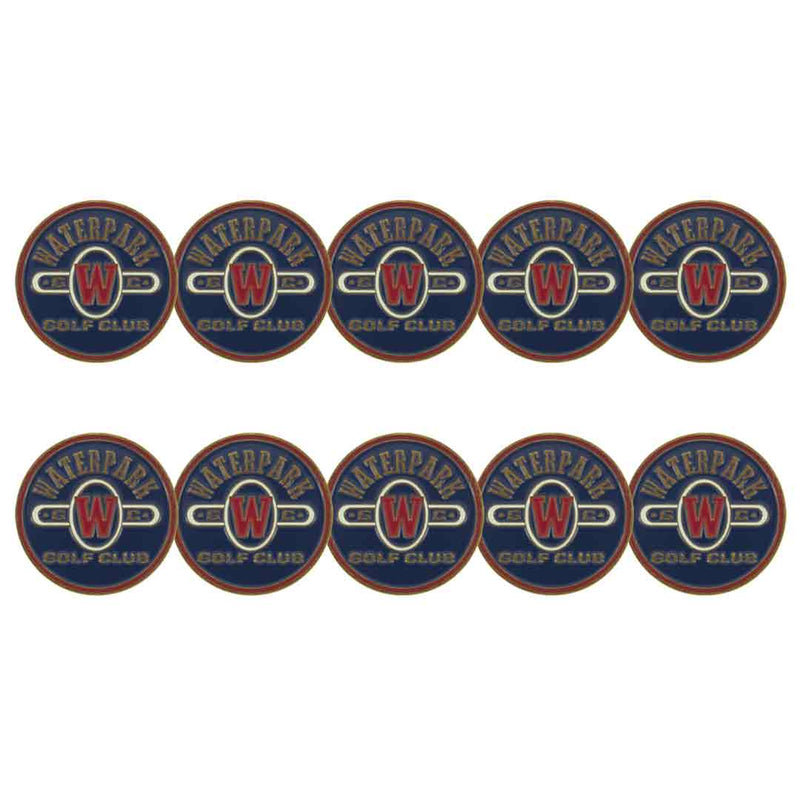 ahead - Water Park Golf Ball Markers (BM WATERPARK - NVY)