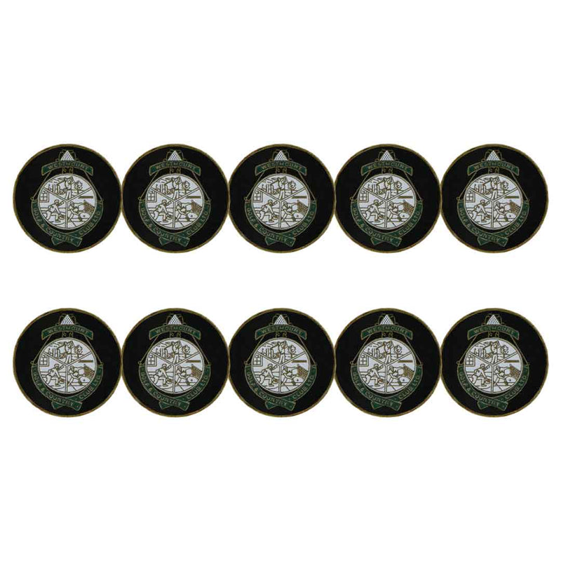 ahead - Westmount Golf & Country Club Ball Markers (BM4D WESTMOUNT - BLK)
