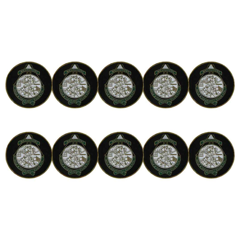 ahead - Westmount Golf & Country Club Ball Markers (BM4D WESTMOUNT - BLK)