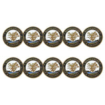 ahead - Windermere Golf & Country Club Ball Markers (BM4R WINDGC - BLKWHT)