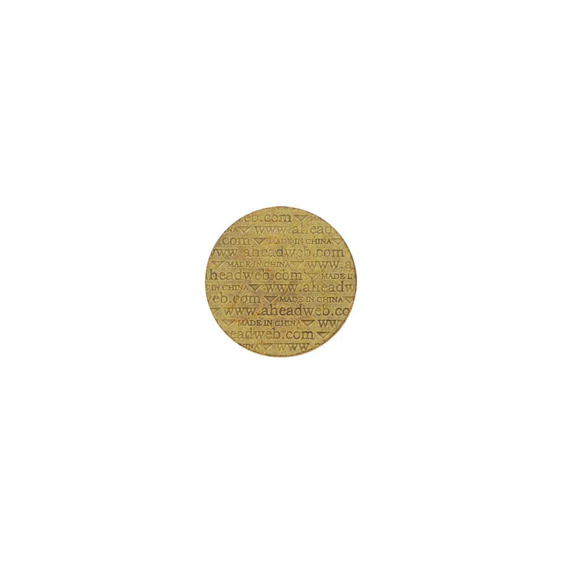 ahead - Wascana Country Club Golf Ball Markers (BM4 WASCAN-WHT-BLK-GOLD)
