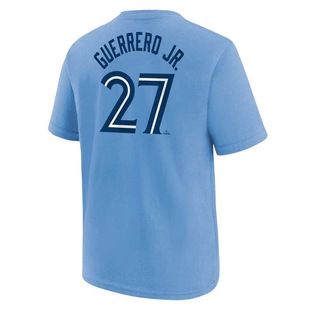 MLB - Kids' (Junior) Toronto Blue Jays Vladimir Guerrero Jr T-Shirt (HZ3B7SAG2 TBJVG-2)