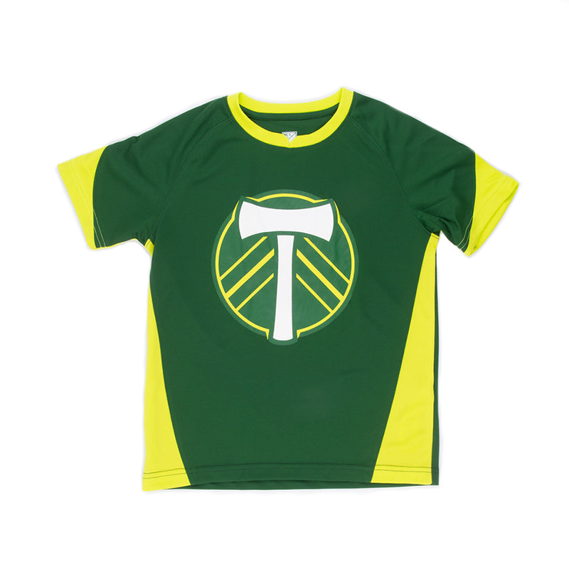 MLS - Haut en jersey Portland Timbers pour enfant (junior) (KC8T6U PT)
