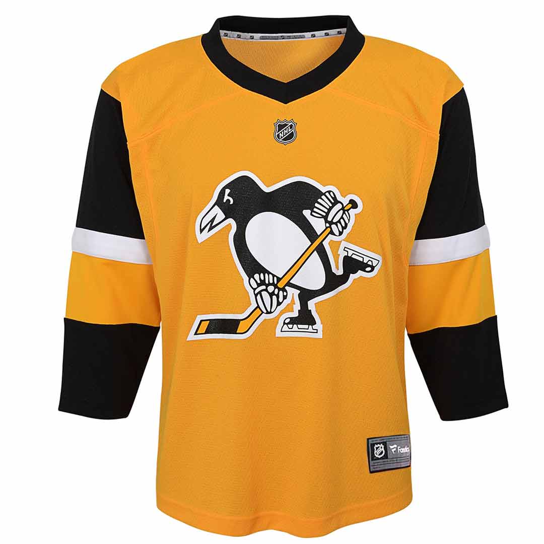 NHL Majestic Pittsburgh Penguins Hoodie Jersey Style Sweater Sweatshirt Sz  L