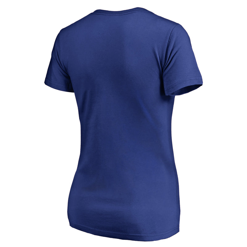 Fanatics - Women's Toronto Maple Leafs Splatter V-Neck T-Shirt (3A40 8421 2GZ CZR)