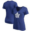 Fanatics - Women's Toronto Maple Leafs Splatter V-Neck T-Shirt (3A40 8421 2GZ CZR)