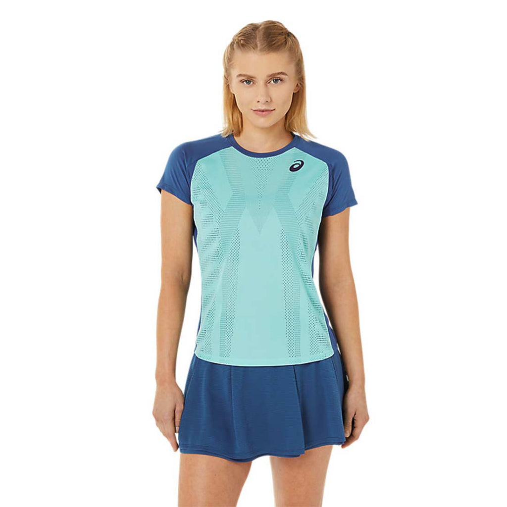 Asics - T-shirt à manches courtes Match Actibreeze pour femmes (2042A208 301)