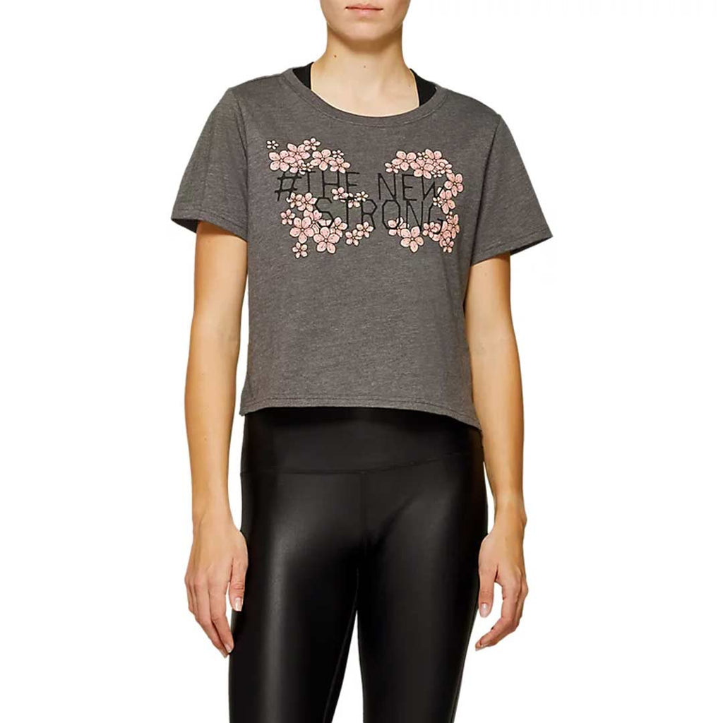 Asics - T-shirt court The New Strong Graphic pour femmes (2012A648 021)