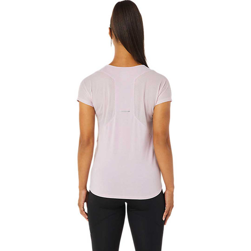Asics - T-shirt à manches courtes et col en V pour femmes (2012A981 702)