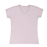 Asics - T-shirt à manches courtes et col en V pour femmes (2012A981 702)