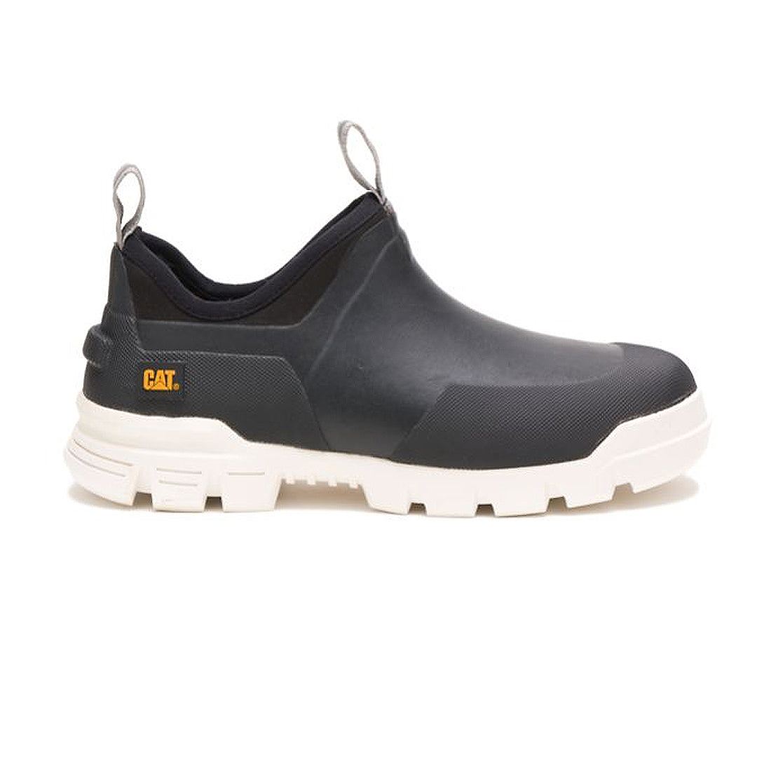 Caterpillar Unisex s Rubber Boots Stormers Shoe Black Size 4