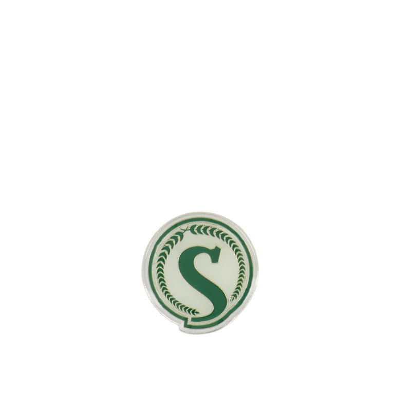 CFL - Épinglette du logo de l'équipe des Roughriders de la Saskatchewan Sticky Back (CSALOGVINS)
