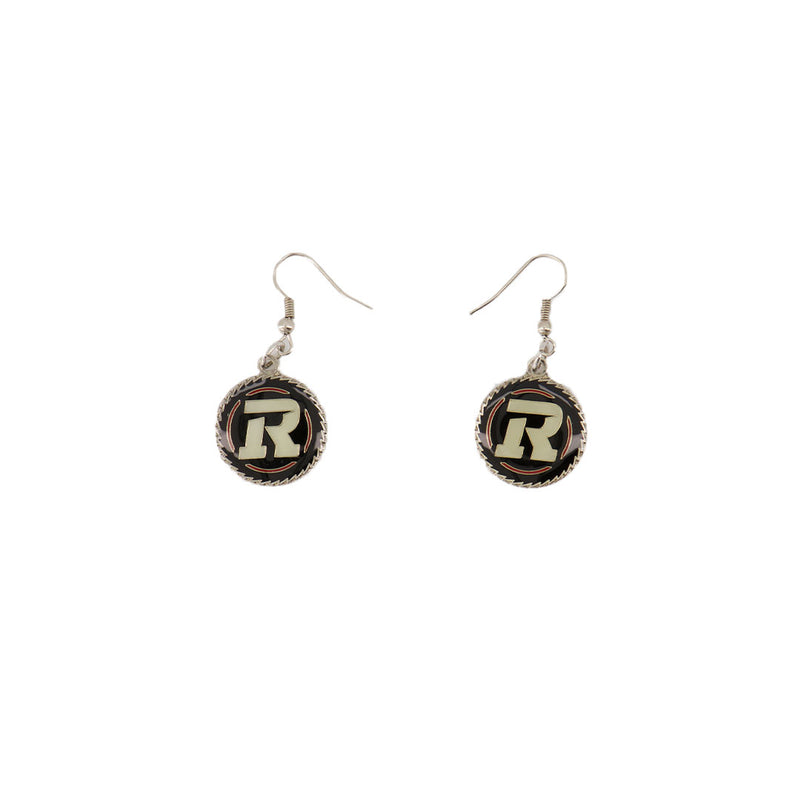 CFL - Boucles d'oreilles Rouge et Noir d'Ottawa (COTEAR)