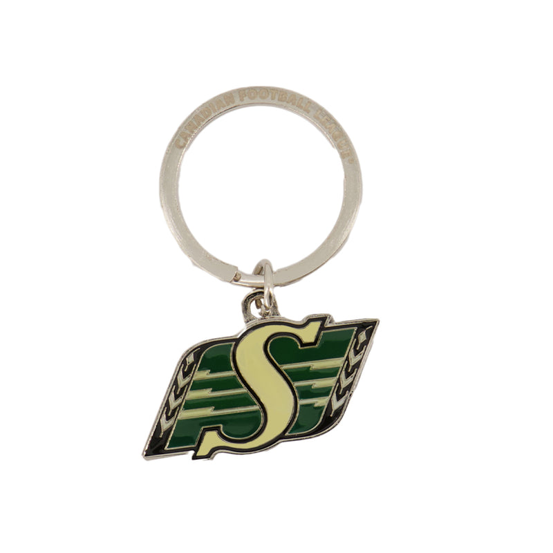 CFL -  Saskatchewan Roughriders Logo Keychain (CSALOK)