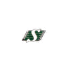 CFL - Saskatchewan Roughriders Logo Pin Sticky Back (CSALOGS)
