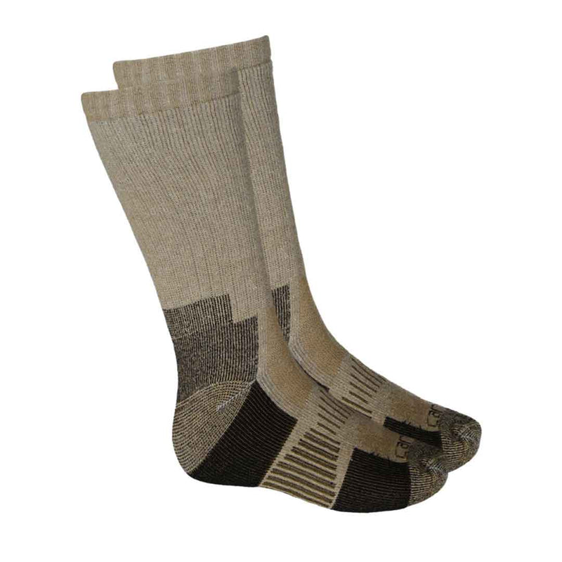 Carhartt - Lot de 2 paires de chaussettes toutes saisons pour homme (CHMA2072C2 KHA)
