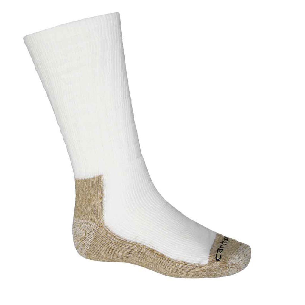 Carhartt - Lot de 2 paires de chaussettes à embout d'acier pour homme (CHMA7672B2 WHT)