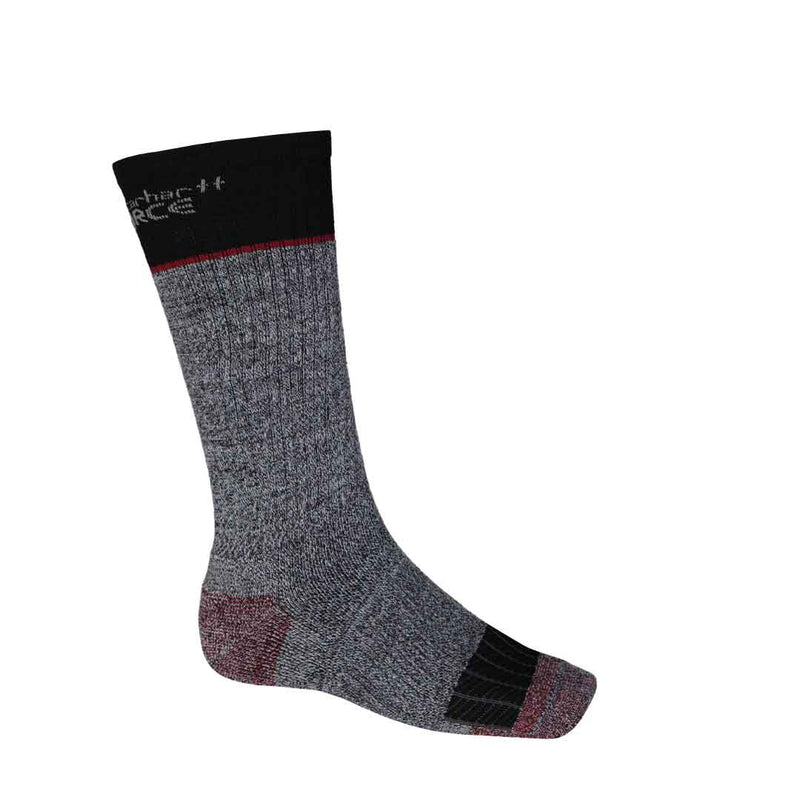 Carhartt - Men's 2 Pack Steel Toe Crew Socks (CHMA0001C2 RDAST)