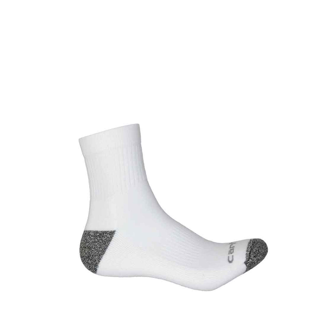 Carhartt - Lot de 2 chaussettes de travail 1/4 pour homme (CHMA0254Q2 WHT)