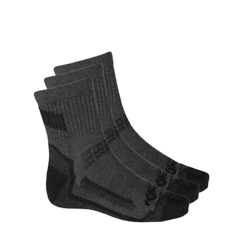 Carhartt - Paquet de 3 chaussettes Force 1/4 pour hommes (CHMA5283Q3 CHAR)