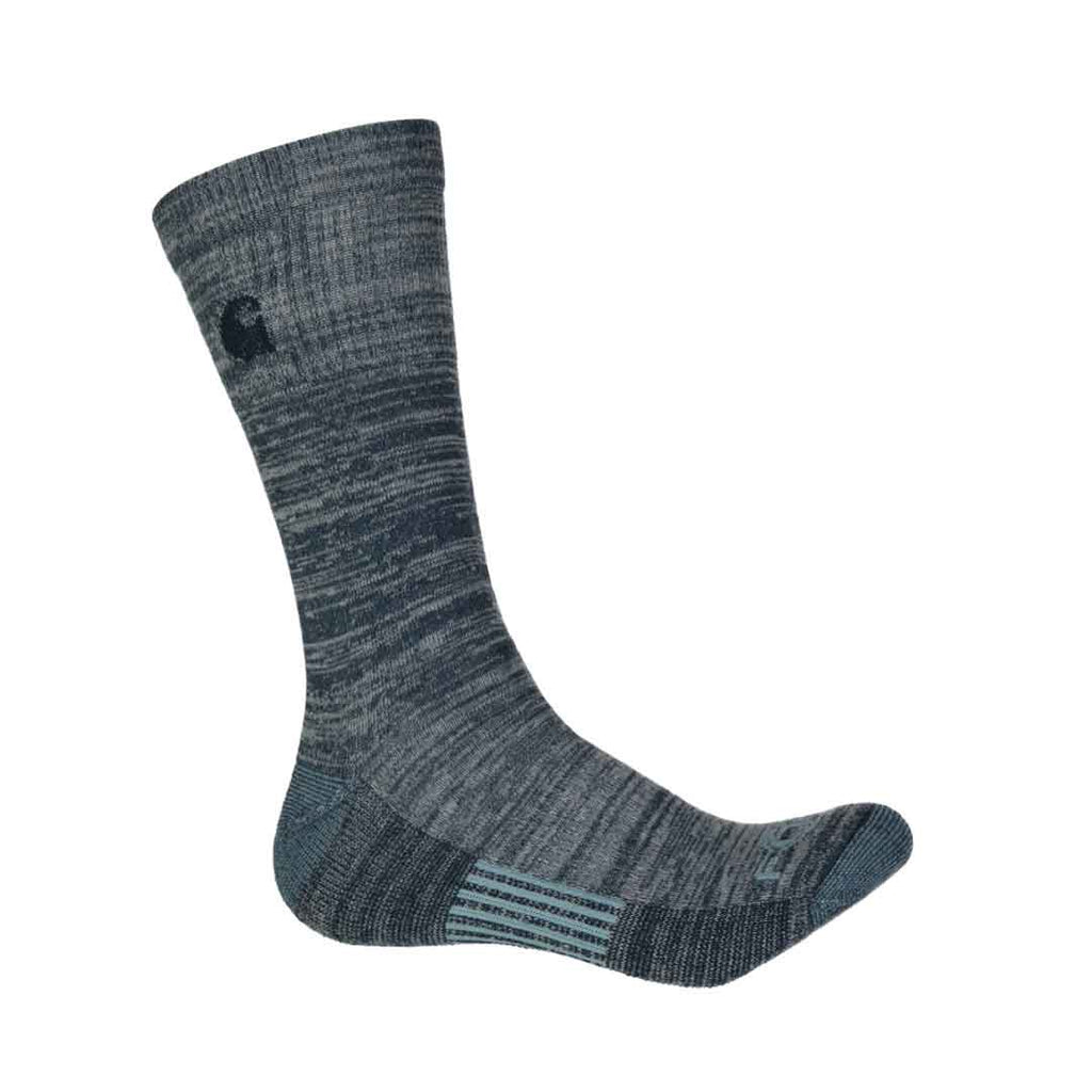 Carhartt - Lot de 3 paires de chaussettes mi-mollet pour homme (CHMA0107C3 BLU)