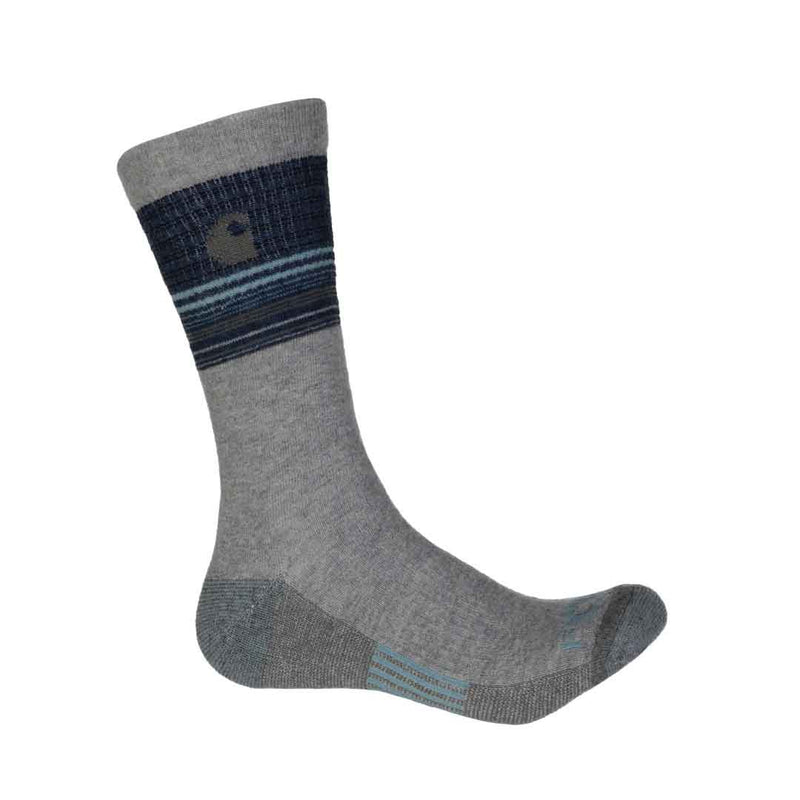 Carhartt - Men's 3 Pack Crew Sock (CHMA0107C3 BLU)