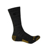 Carhartt - Lot de 3 paires de chaussettes mi-mollet en laine mérinos pour homme (CHMA0107C3 BLK)