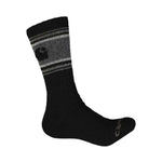 Carhartt - Lot de 4 paires de chaussettes mi-mollet en laine mélangée pour homme (CHMA0206C4 NOIR)