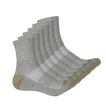Carhartt - Men's 6 Pack All Season 1/4 Sock (CHMA0112Q6 GRY)