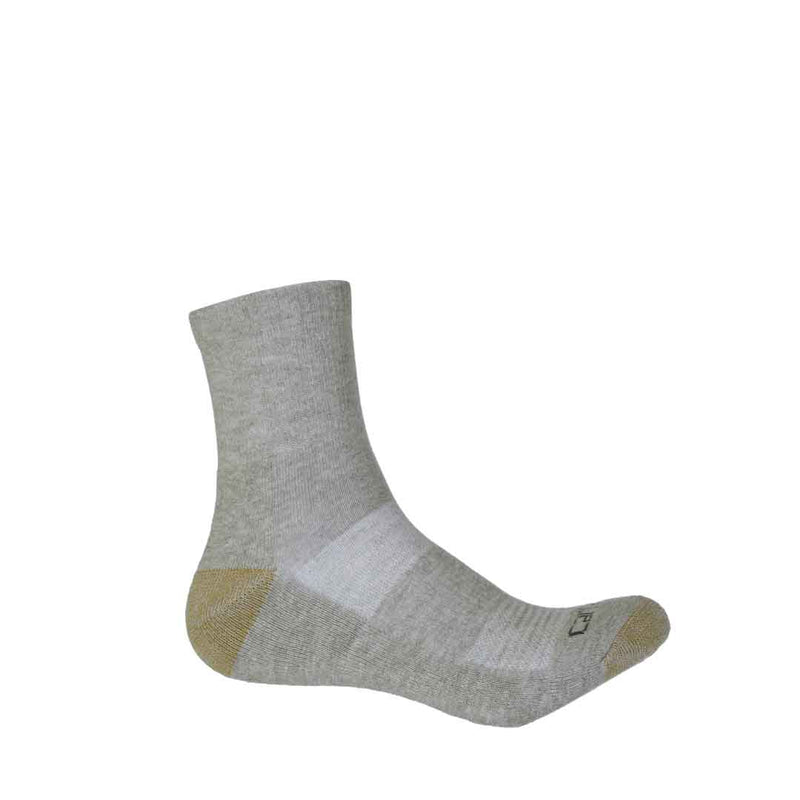 Carhartt - Men's 6 Pack All Season 1/4 Sock (CHMA0112Q6 GRY)