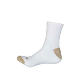 Carhartt - Lot de 6 chaussettes toutes saisons 1/4 pour homme (CHMA0112Q6 WHT)