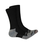 Carhartt - Lot de 2 paires de chaussettes de travail Force Steel Toe pour femmes (CHWA0081C2 BLK)