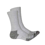 Carhartt - Lot de 2 paires de chaussettes de travail Force Steel Toe pour femmes (CHWA0081C2 GRY)