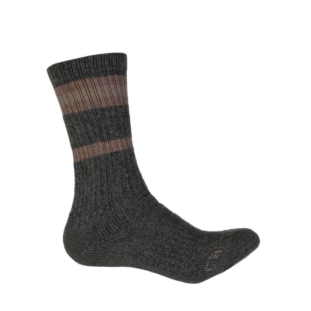Carhartt - Lot de 2 paires de chaussettes mi-mollet robustes pour femme (CHWA8212C2 GRY)