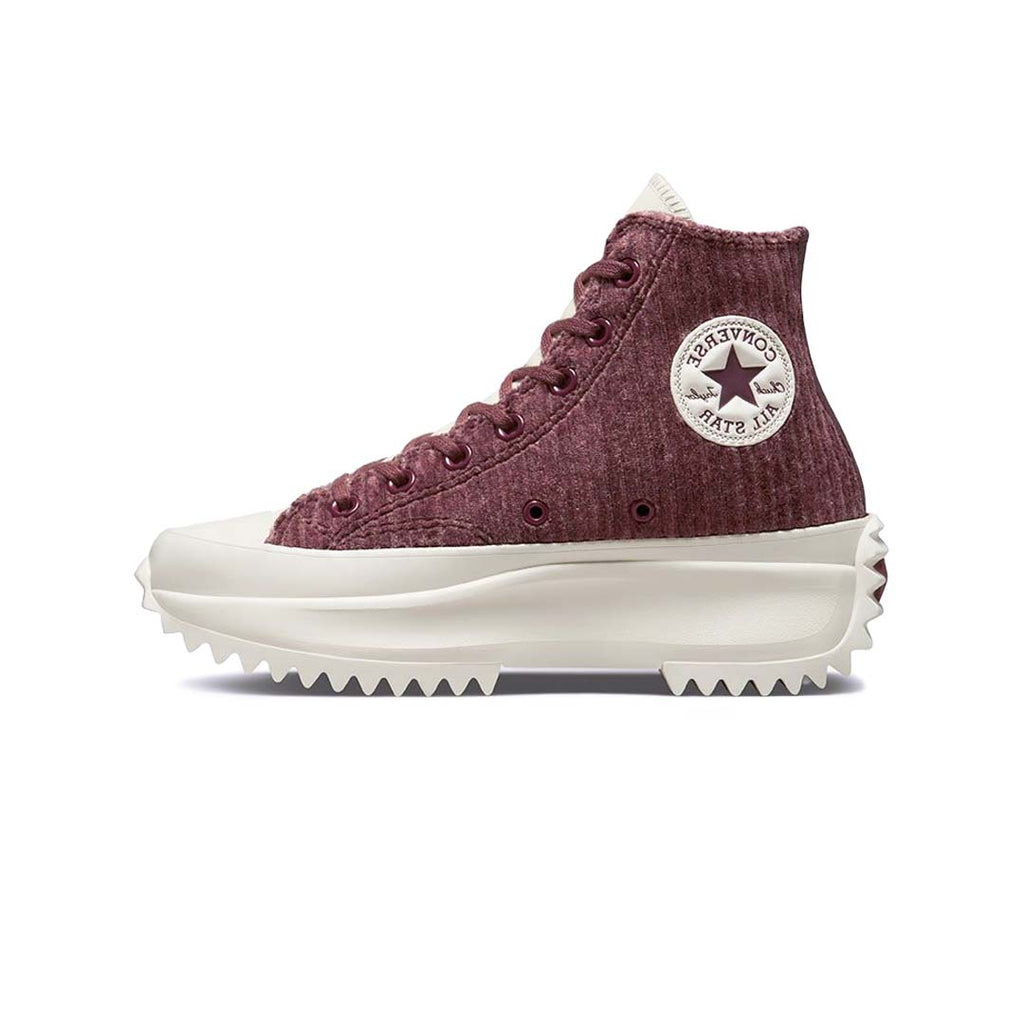 Converse - Chaussures Montantes Run Star Hike Platform Striped Knit Unisexe (A03252C)