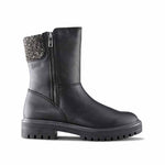 Cougar - Bottes mi-hautes en cuir Neptune pour femme (NEPTUNE2-L BLK)