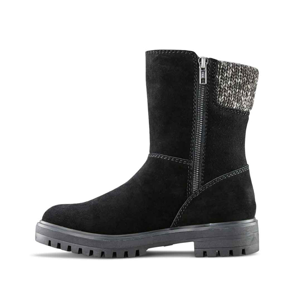 Cougar - Bottes mi-hautes en suède Neptune pour femme (NEPTUNE2-S BLK)