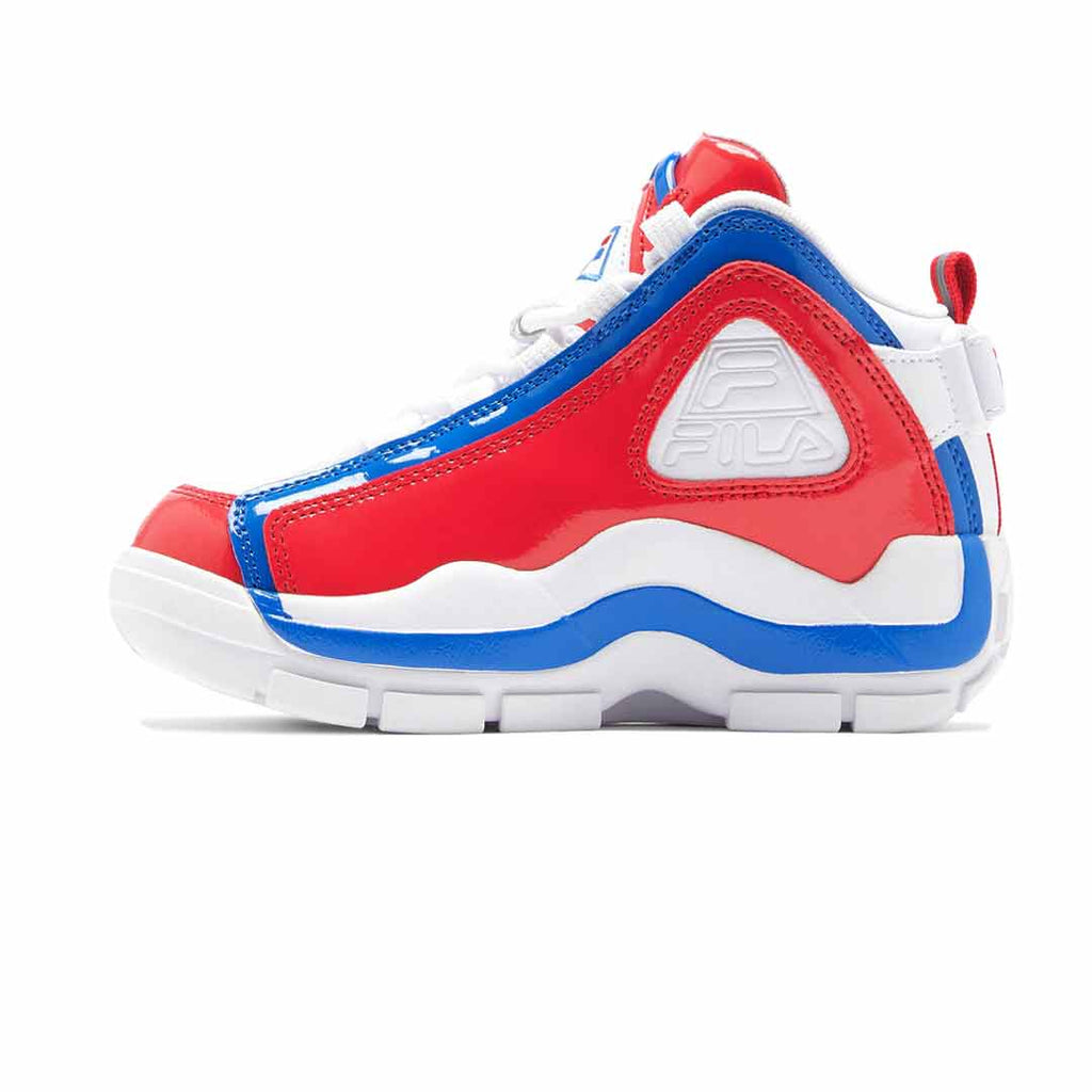 FILA Kids Junior Grant Hill 2 Shoes 3BM01294 125 Red Wht Blu 6.5