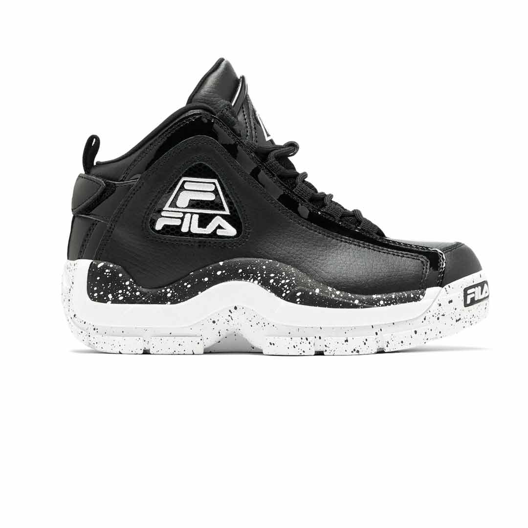 Fila white shop and black shoes