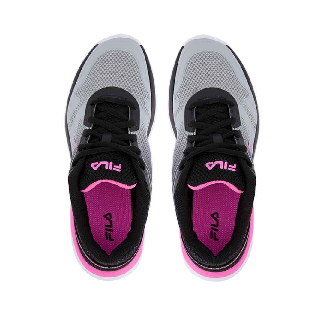 FILA Kids Preschool Junior Galaxia 4 Shoes 3RM01912 058 Gry Blk Pnk 2