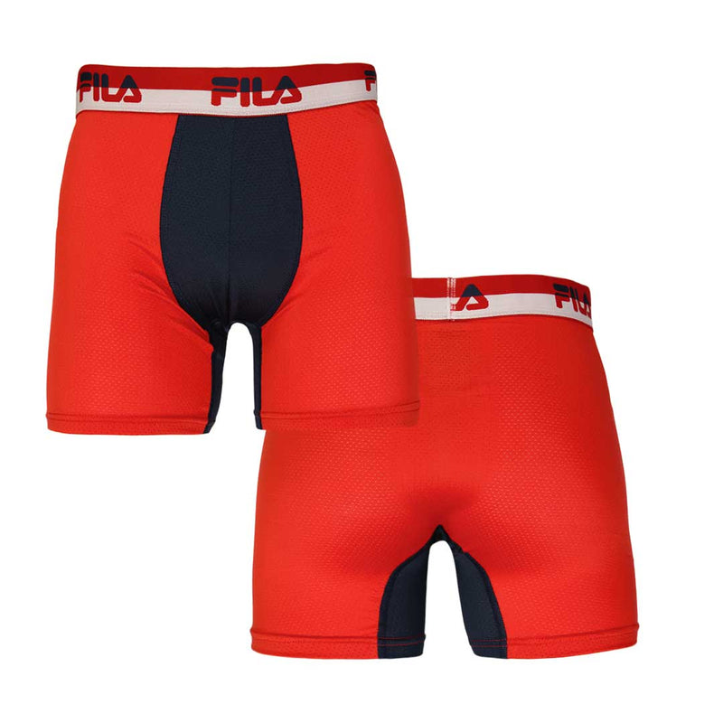 FILA - Men's 4 Pack Boxer Brief (FM412BXPM8 020)