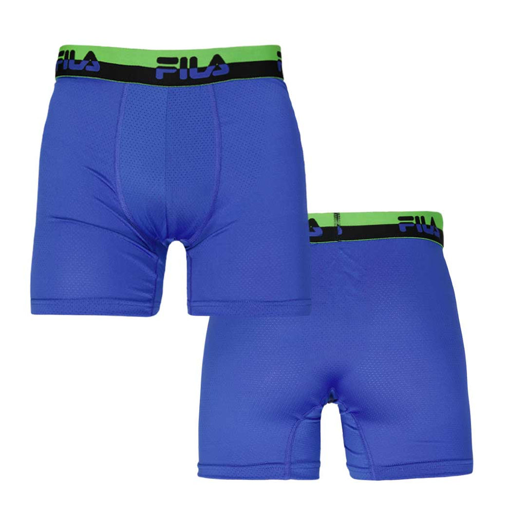 FILA - Men's 4 Pack Boxer Brief (FM412BXPM8 334)