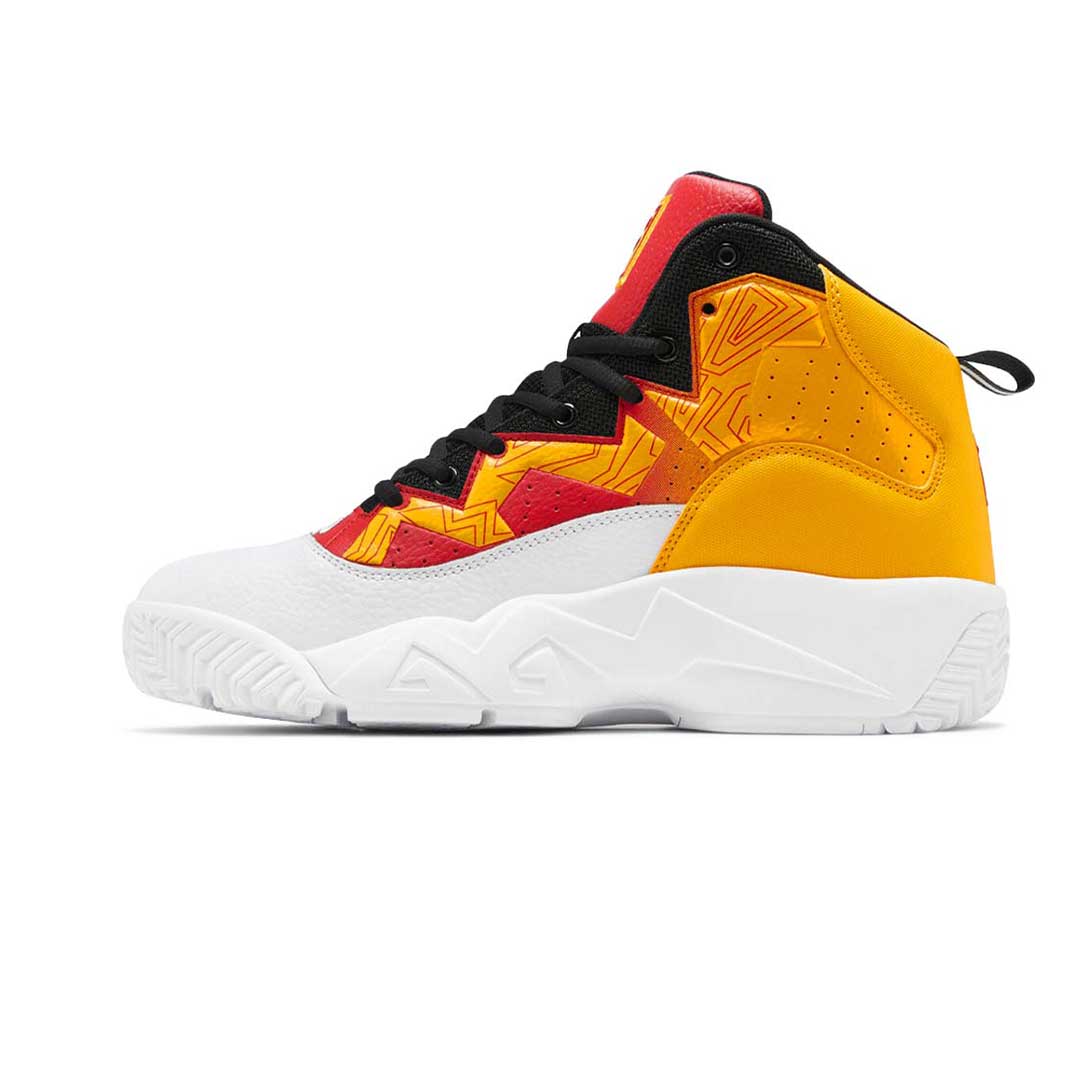 FILA Men s MB Shoes 1BM01746 123 Wht Ylw Red M9
