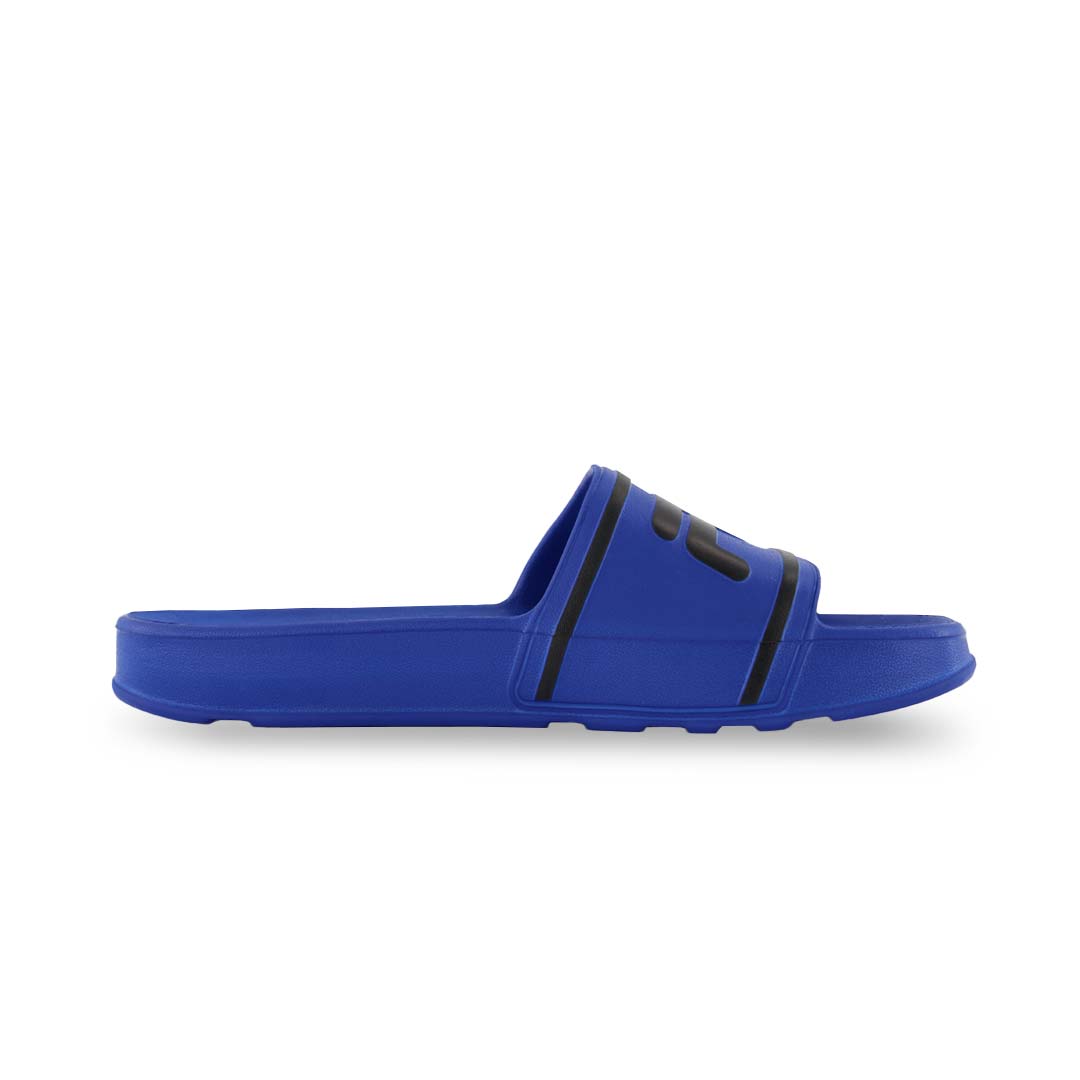 Fila blue best sale slides