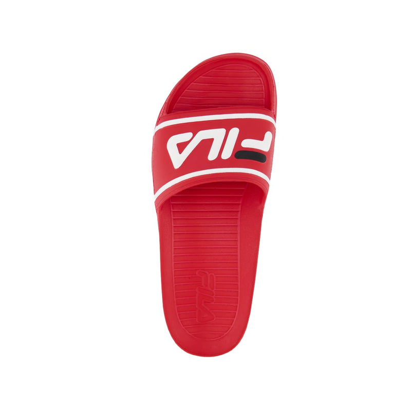 Fila Sleek Slide Big Box Size 8 (var szs) Mens Black Red White Sandals New  | eBay