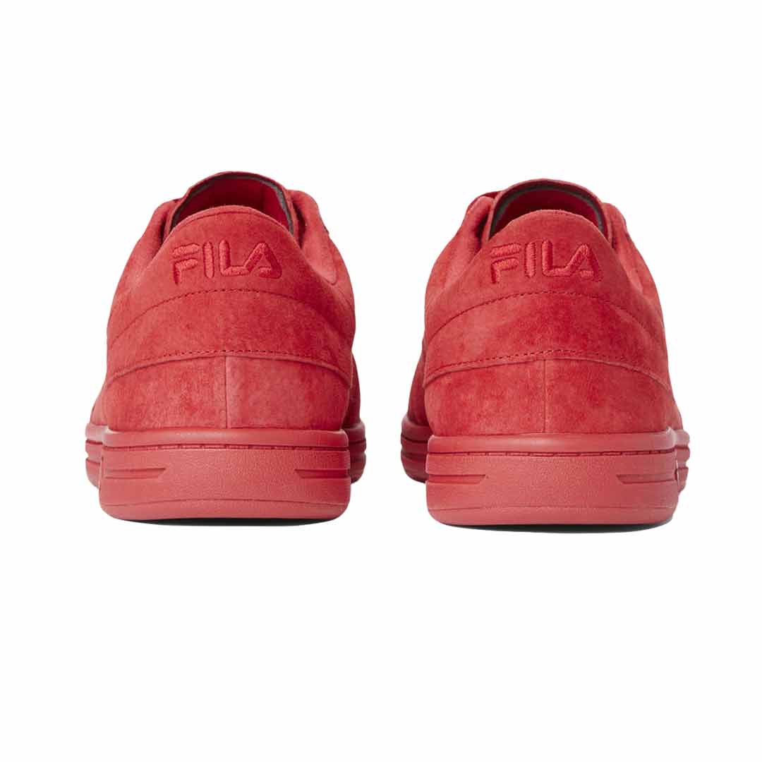 Fila red suede discount
